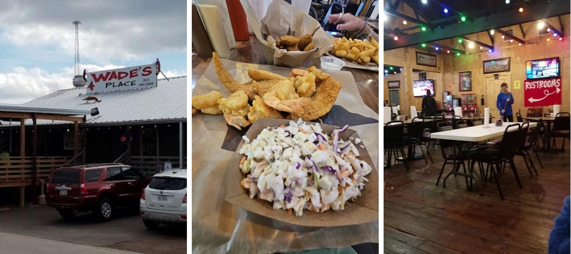 Wade's Place Menu