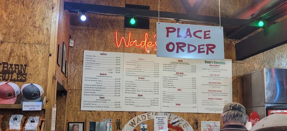 Wade's Place Menu image 4